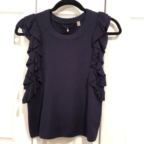 Anthropologie Knitted & Knotted sleeveless tank S - Picture 1 of 6